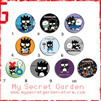 Badtz-Maru - Pinback Button Badge Set ( or Hair Ties / 4.4 cm Badge / Magnet / Keychain Set )